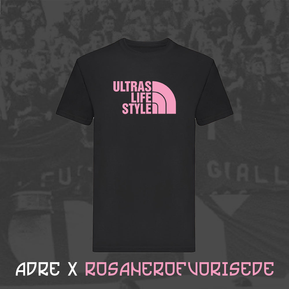 T-Shirt Ultras Palermo x ROSANEROFUORISEDE