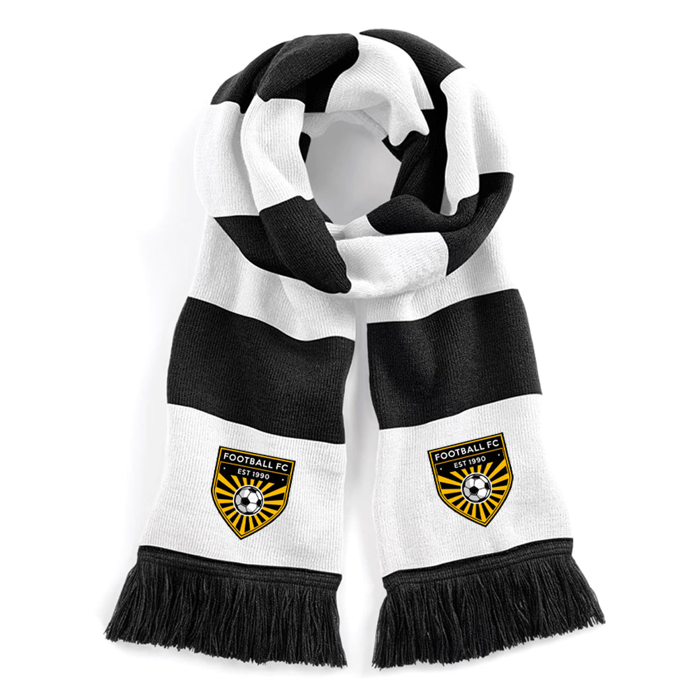 Sciarpa Bicolore - RICAMATA